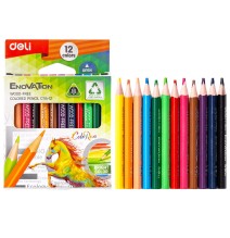 Deli Enovation Color Pencil 12Pcs 1PCK