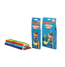 Deli Jumbo Color Pencils 12Pc 1Pck