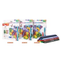 Deli Colour Emotion 24 Plastic Crayons 1Pck