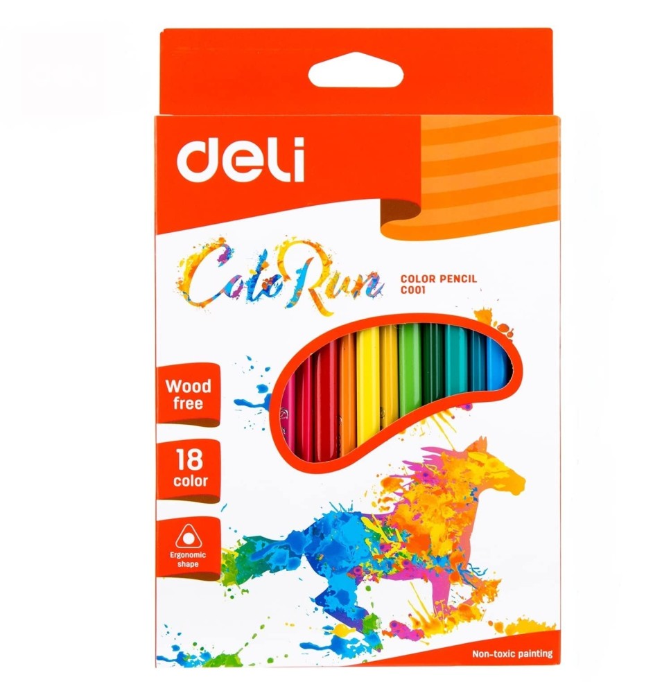 Deli Colorun Pencil 18colors