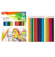 Deli Enovation Color Pencil 24Pcs 1Pck