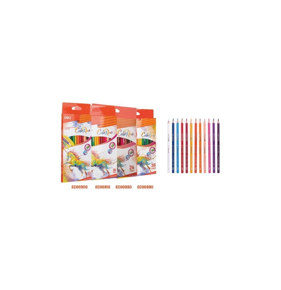 Deli Color pencil 24Pcs 1 Pck