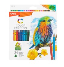 Deli Color Pencil 24Pcs 1Pck