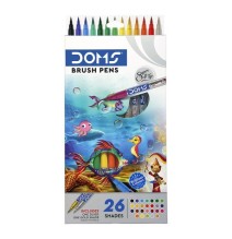 Doms Brush Pens 26Pcs 1 Pck