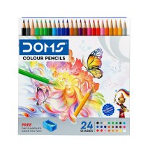 Doms Color Pencils 24Shades 1Pck