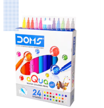 Doms Water Colour Pens 24Shades 1Pck