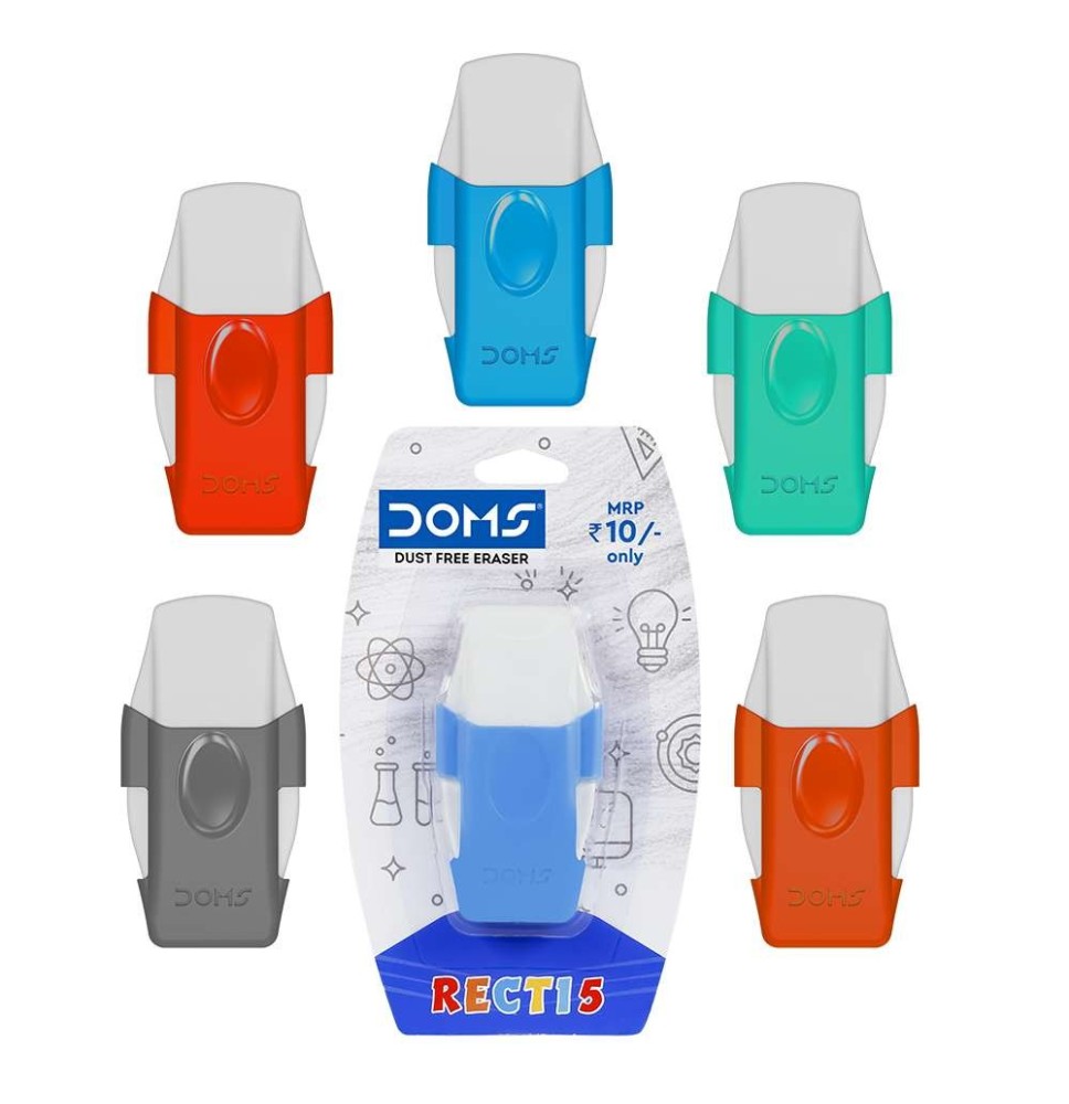 Doms Dust Free Eraser Recti5 1Pc