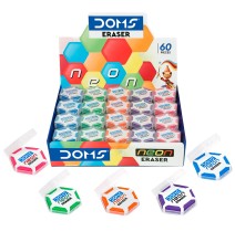 Doms Neon Hex-Eraser 1Pc