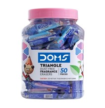 Doms Fragrance Triangle Eraser 1Pc