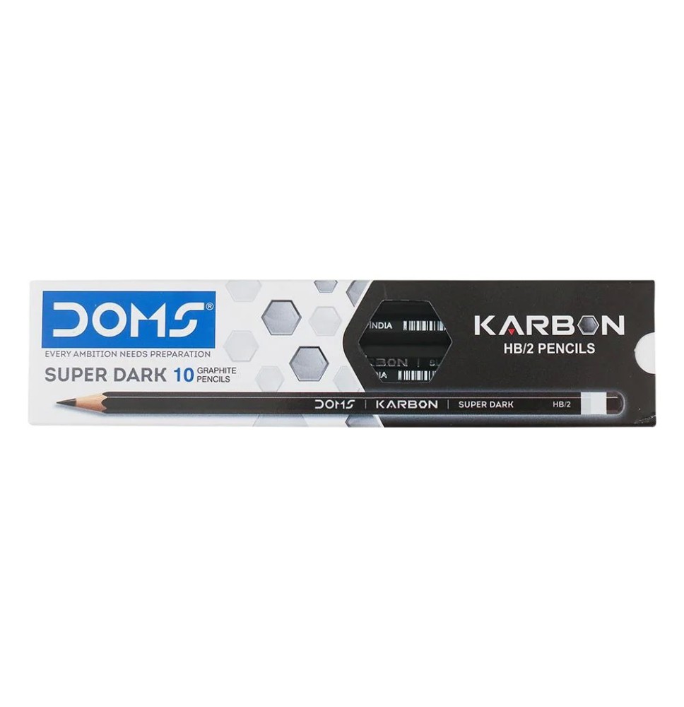 Dons Karbon Super Dark HB/2 Pencil 1Pck