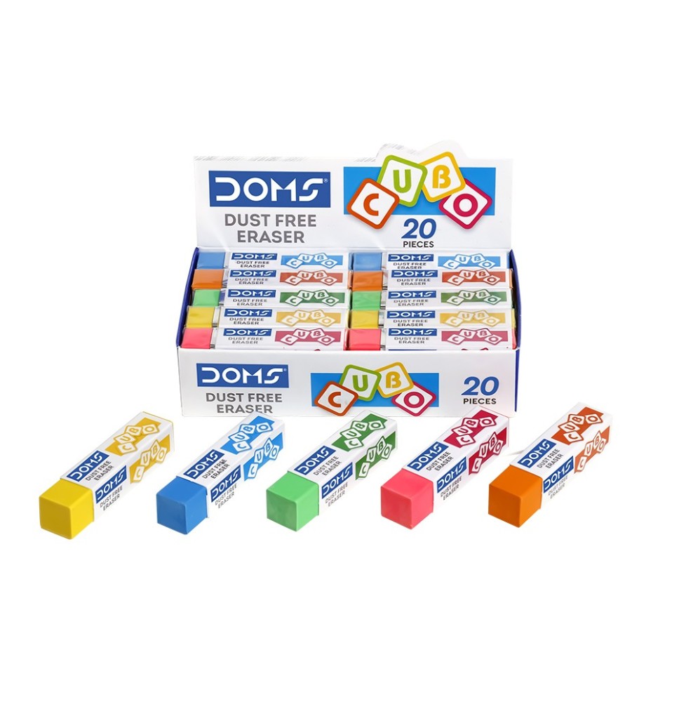 Doms Cubo Dust Free Eraser 1Pc