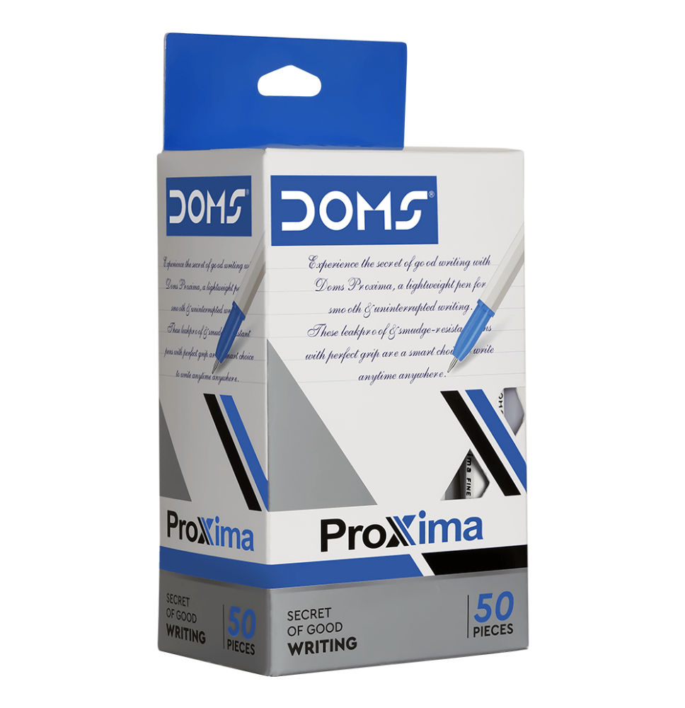 Doms Proxima Ball Pen 50 Pcs 1 Jar