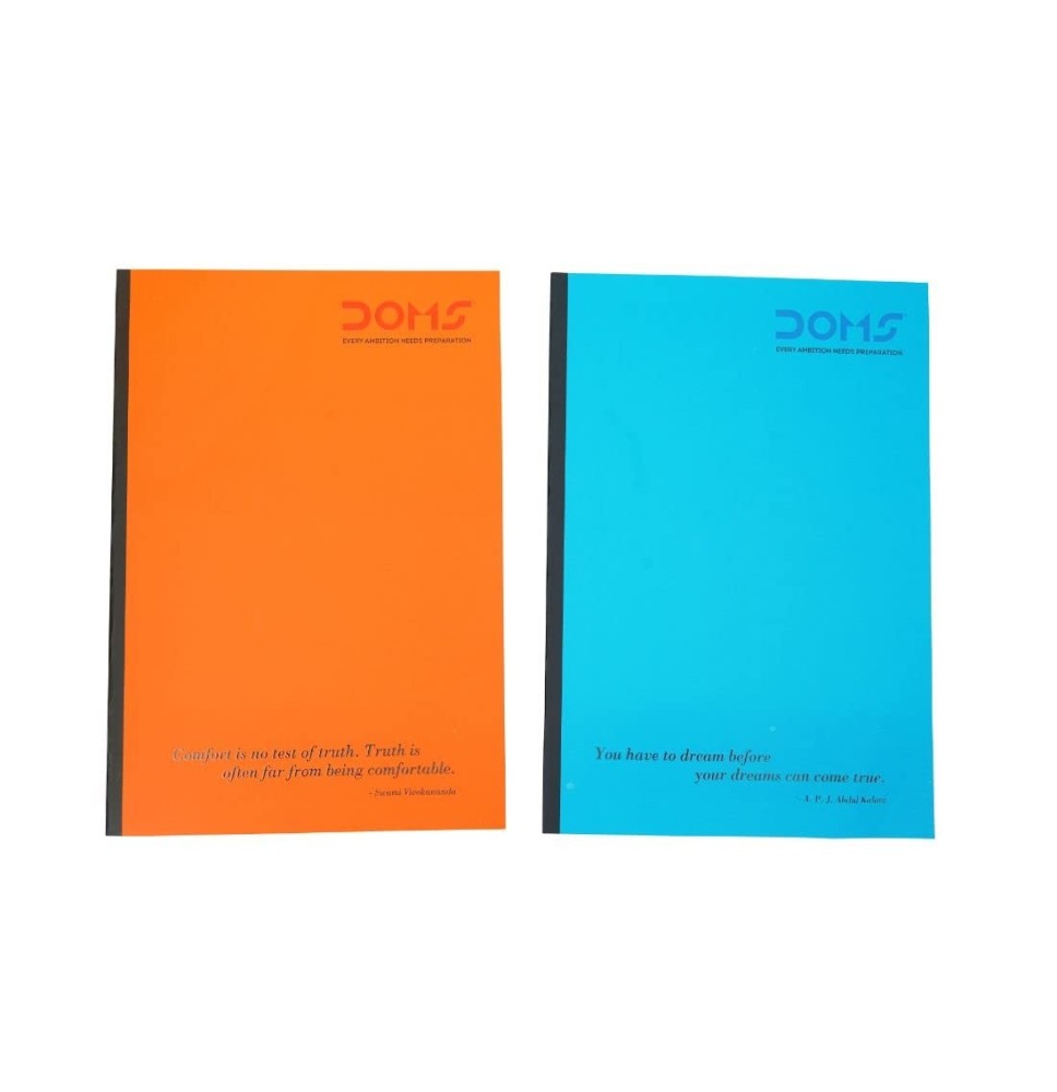 Doms Neon Cover Expense Book 22*16cm 100Sheets