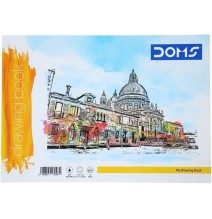 Doms A4 Yellow Drawing Book 16sheet