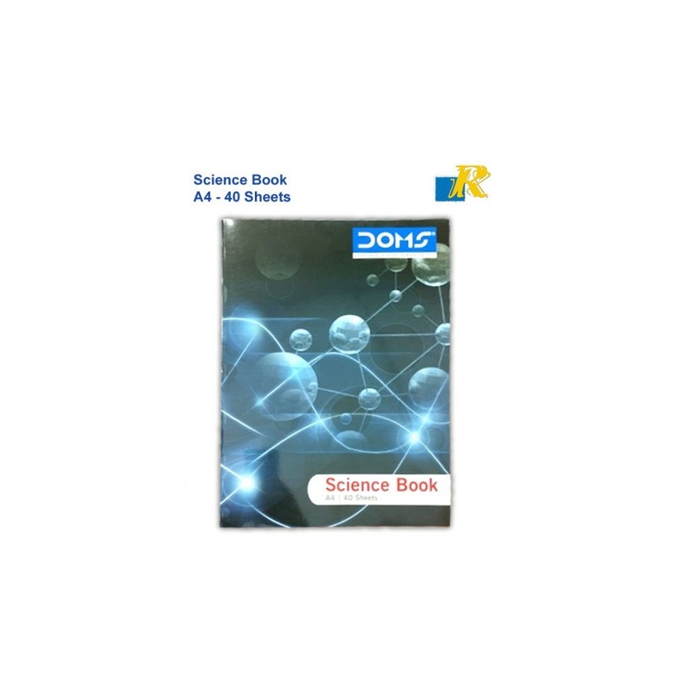 Doms A4 Science Book 40Sheets