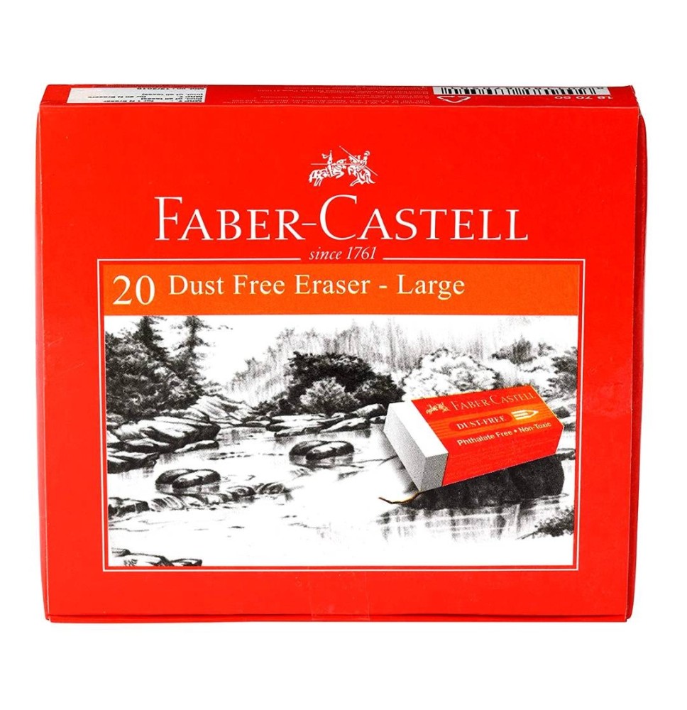 Faber-castell  Eraser 20Pcs 1Pck