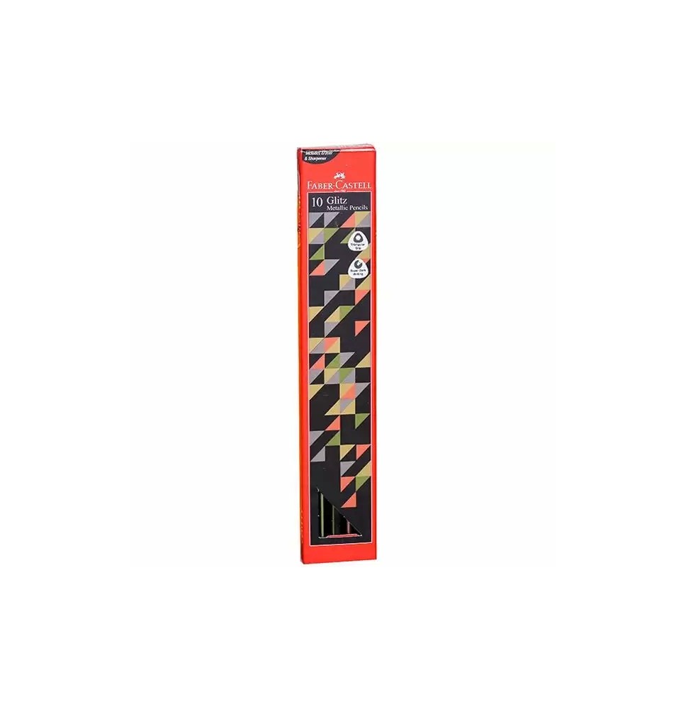 Faber-Castell Metallic Pencil 10Pcs 1Pck