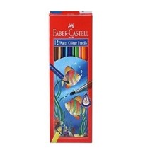 Faber-Castell 12 Water Color Pencils 1Pck