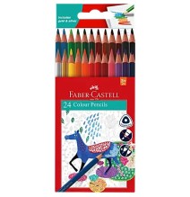 Faber-Castell 24 Color Pencils 1Pck