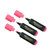 Faber-Castel Pink Highlighter 10Pcs - 1Box