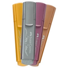 Faber Castell Metallic Effects Textliner 4Pcs 1Set