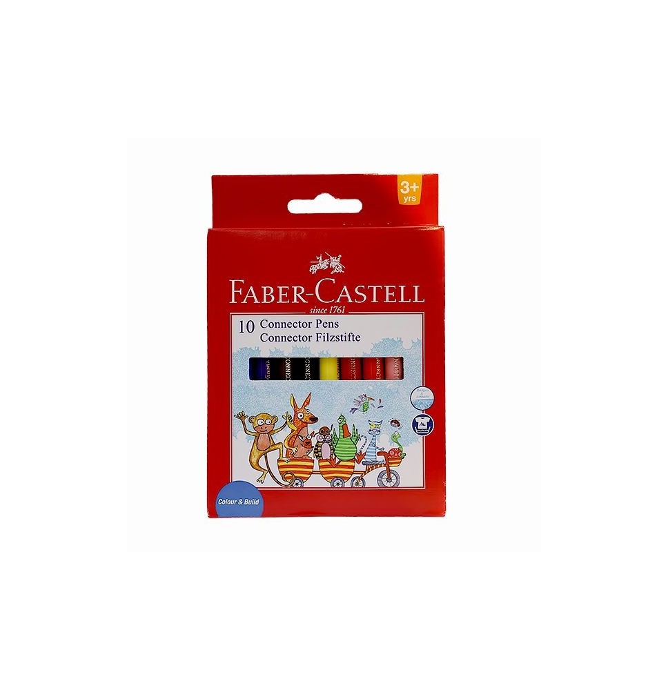 Faber-Castell Connector Pen 10Pcs 1Pck