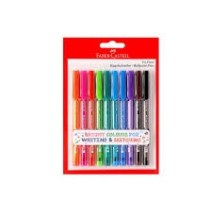 Faber-Castell Tri-Flow Ball Pen 10Pc 1Pck