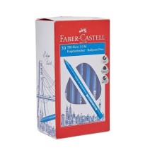 Faber Castell Blue Tri-Flow 1.0MM Ball Pen 1Pc