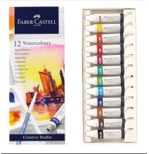 Faber-Casstell 12 Water Color  12x5Ml 1Pkt