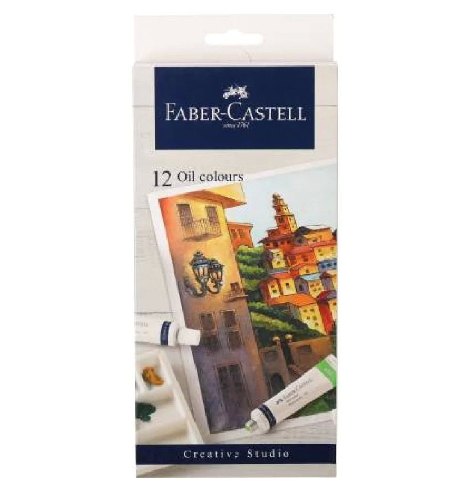 Faber-Casstell Oil Color 12 Color Set 12X20 Ml