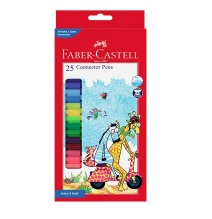 Faber-Castell Connector Pens 25Pcs - 1Pck