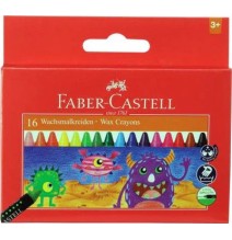 Faber-Castell 12 Wax Crayons