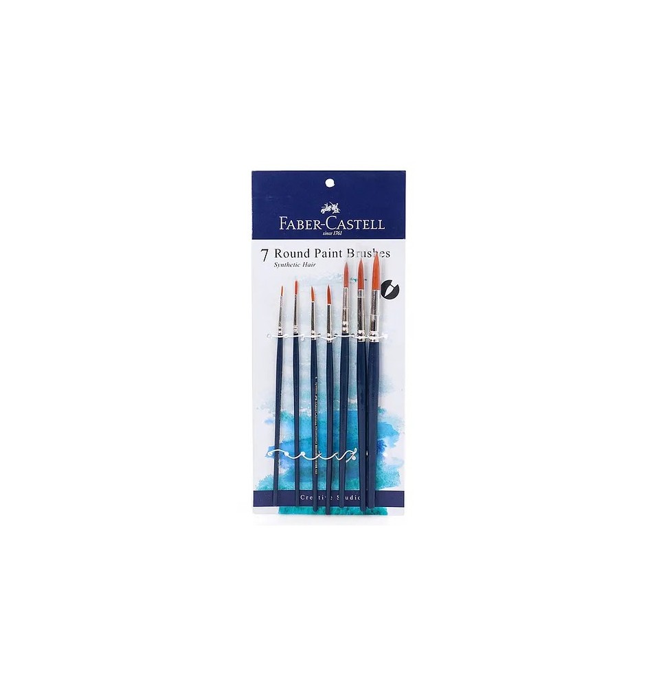 Faber-Castell 7 Paint Brushes