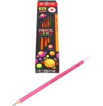 Yalong Hb Tri-Pencil Neon 12 Pcs 1Pck