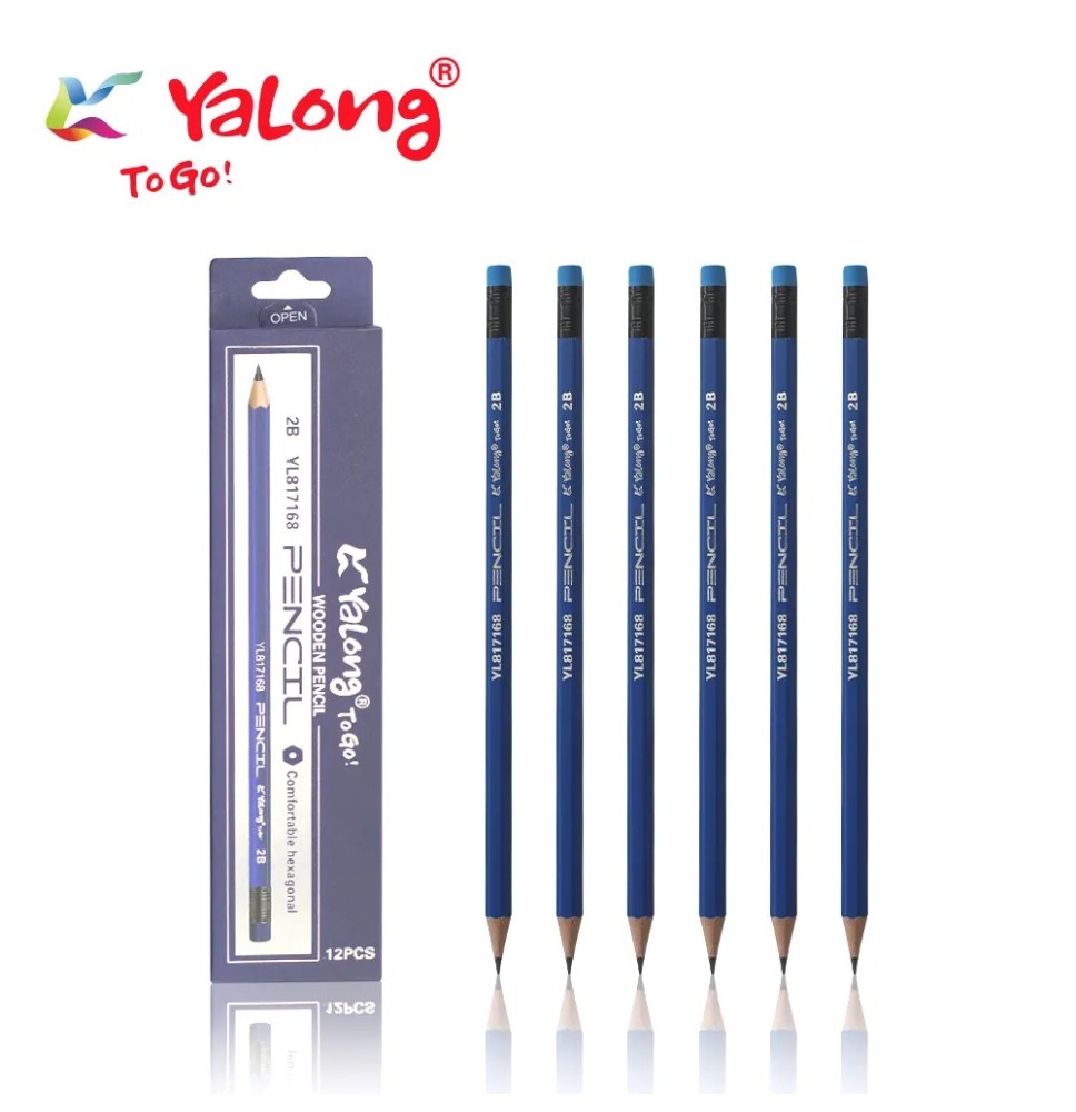 Yalong 2B Pencils 12Pc 1Pck