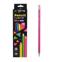 Yalong Hb Tri-Pencil 12Pcs 1Pck