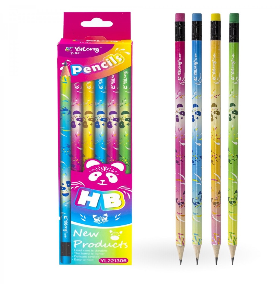 Yalong HB Pencil 12Pc 1Pck