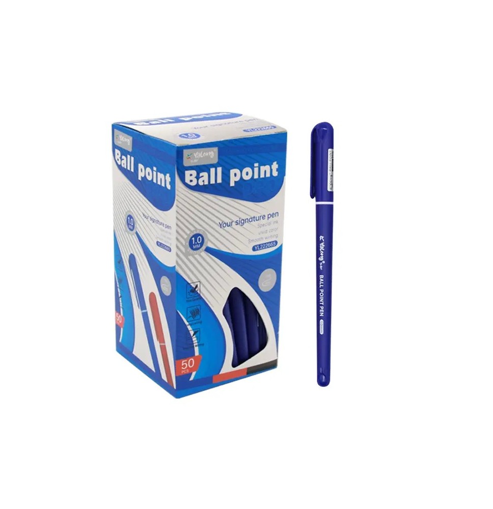 Yalong Ball Pen 50Pc 1Pck