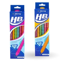 Yalong Hb Triangle Pencil 12Pcs 1Pck