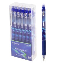 Yalong Erasable Gel Ink Pen 12Pc 1Pck