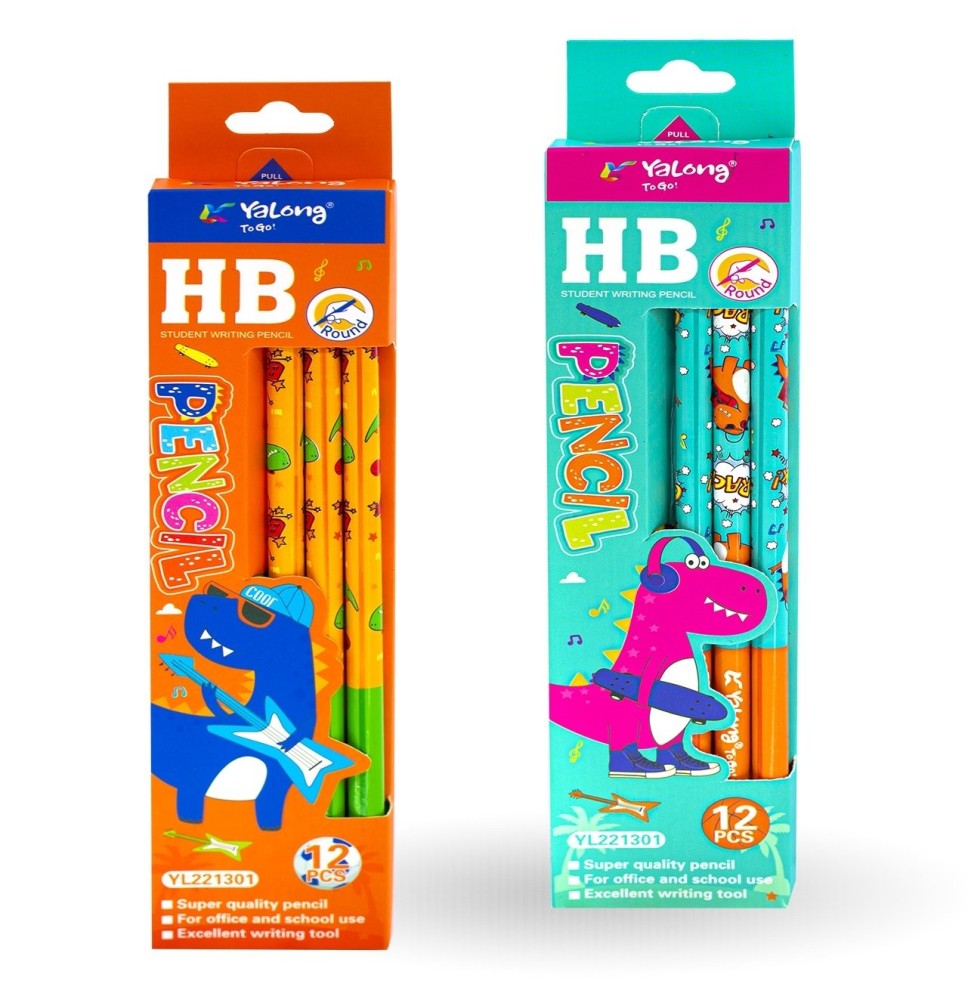 Yalong HB Pencil 12Pc 1Pck