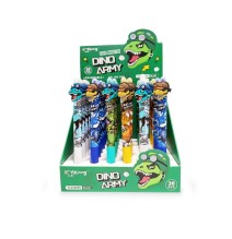 Yalong Erasable Gel Ink Pen-Dino Army  1Pcs