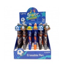 Yalong Erasable Gel Ink Pen-Sport 1Pc