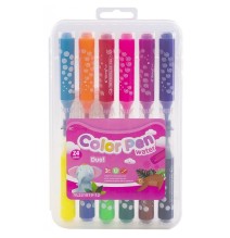 YAalong Water Color Pen-Duo 12Pcs 1Box