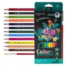 Yalong Tri-Color Pencils 12Pc 1Pck