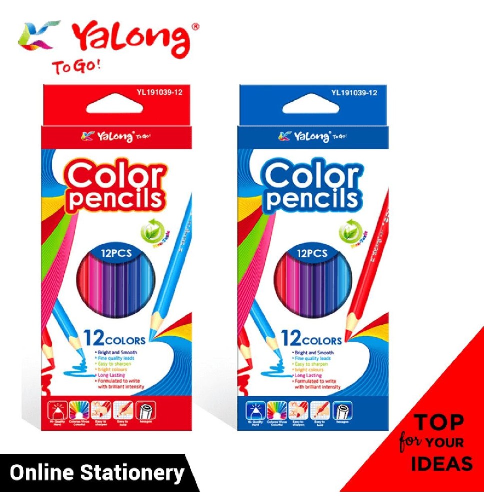 Yalong Color Pencil 12Pc 1Pck