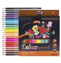 Yalong Color Pencil 24Pc 1Pck