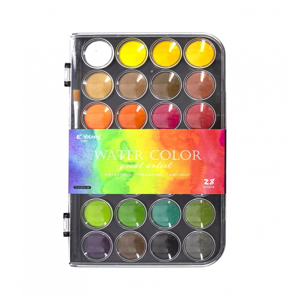 Yalong Water Color 28Colors 1Pck