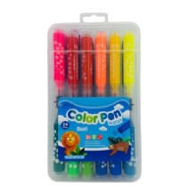 Yalong Water Color Pen-Duo 24Pc 1Box