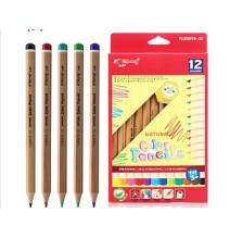 Yalong Jumbo Natural Color Pencils 12Pc 1Pck